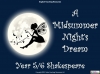 A Midsummer Night's Dream - Year 6 Teaching Resources (slide 1/131)